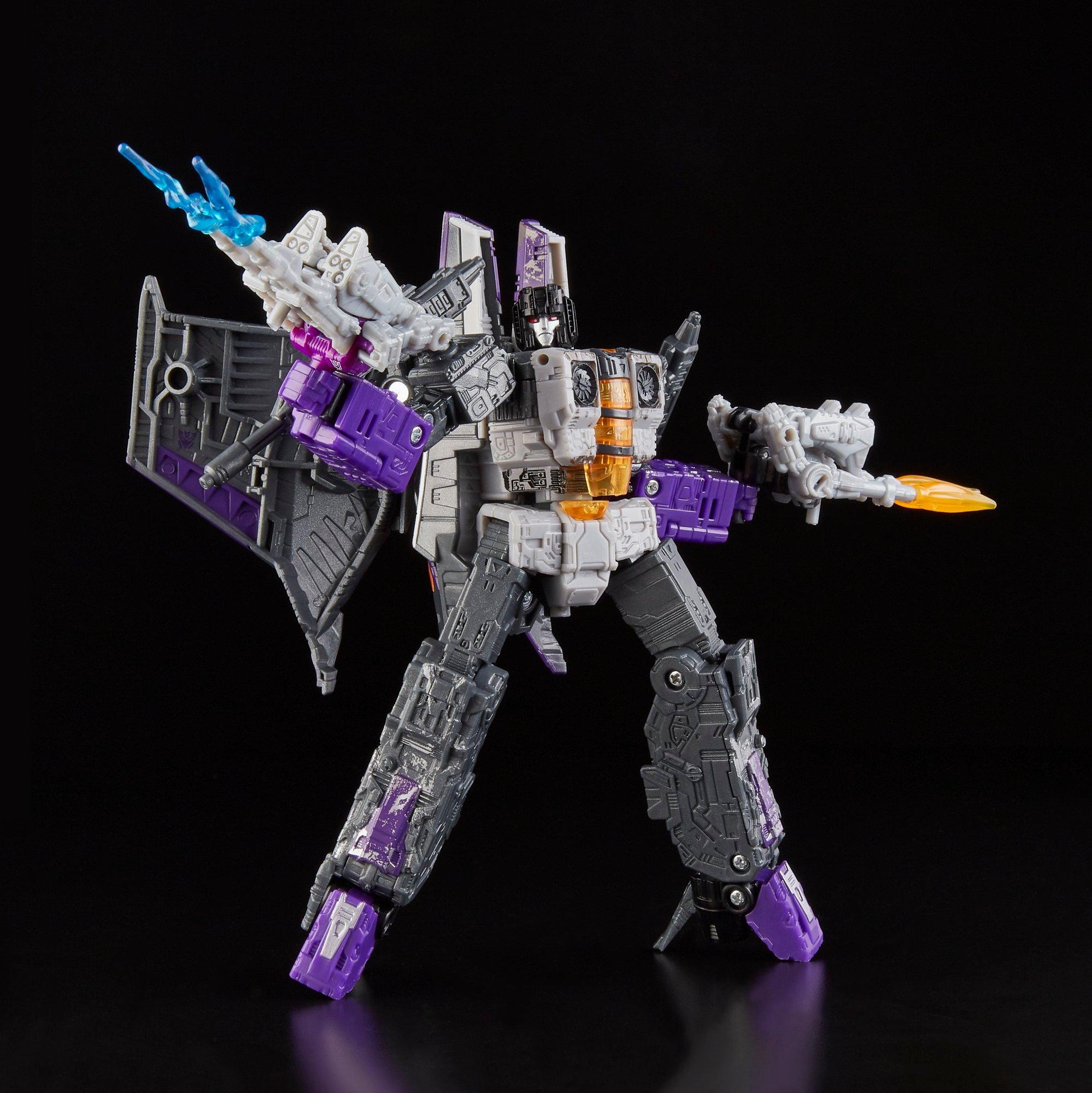 Transformers Toys Generations War for Cybertron Voyager WFC-S27 Decepticon Phantomstrike Squadron 4-Pack - Final Strike Figure Series: Part 2