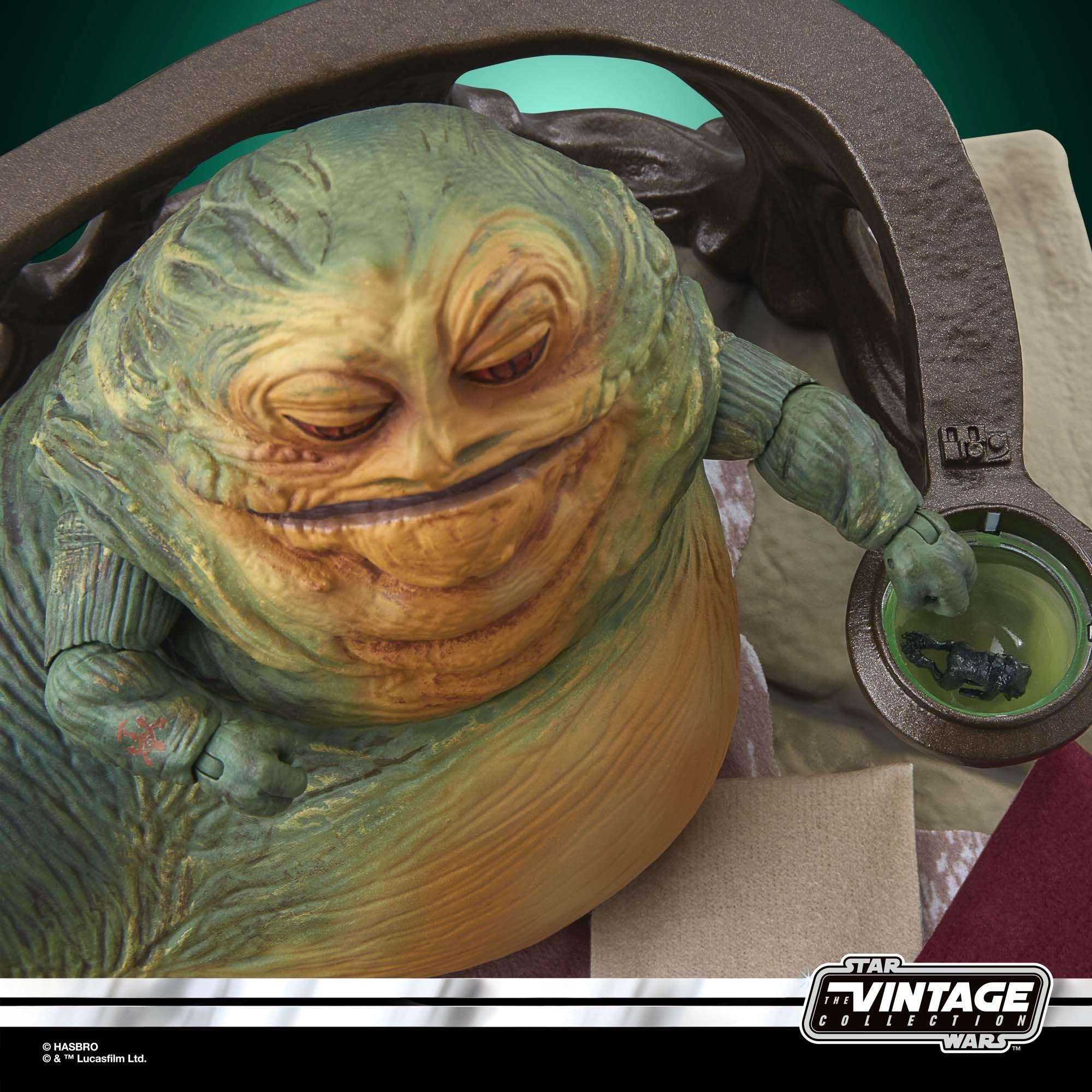 Star Wars The Vintage Collection Jabba the Hutt Set