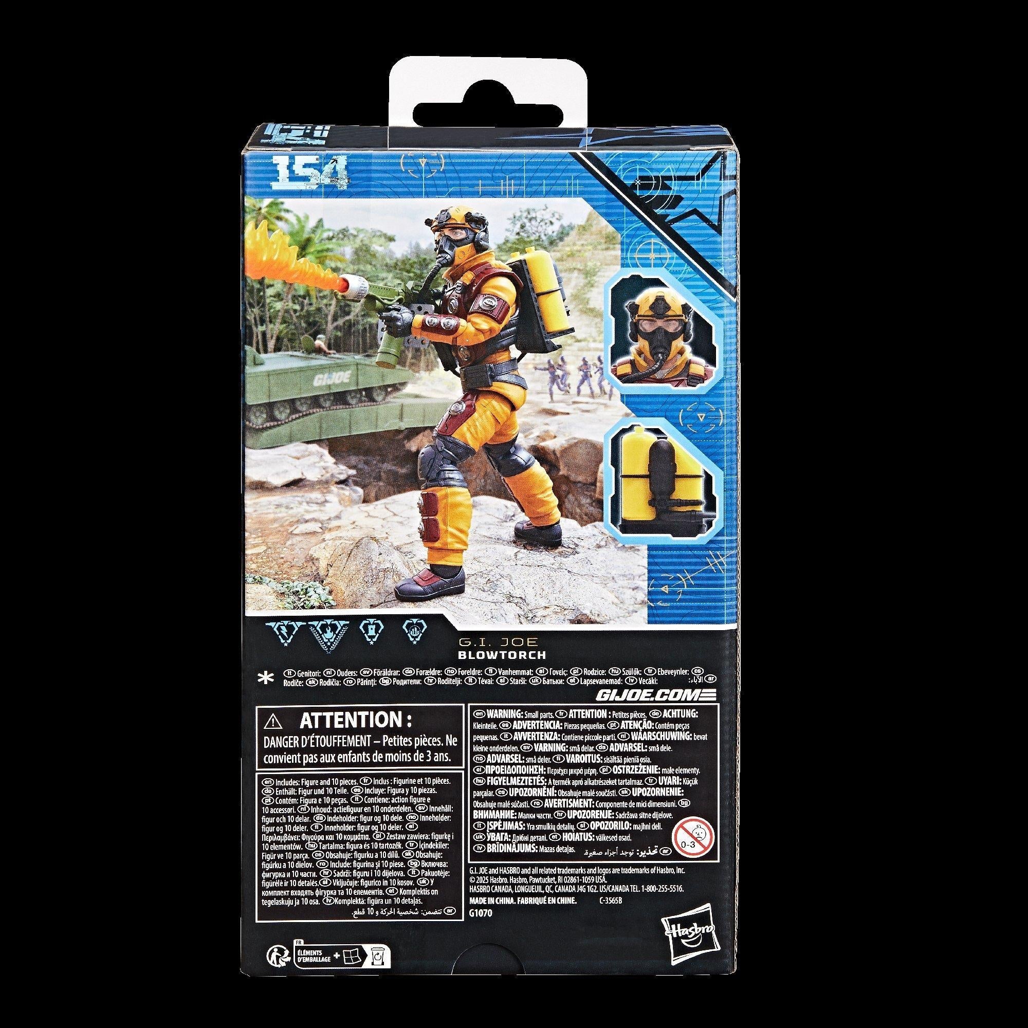 G.I. Joe Classified Series #154, Blowtorch