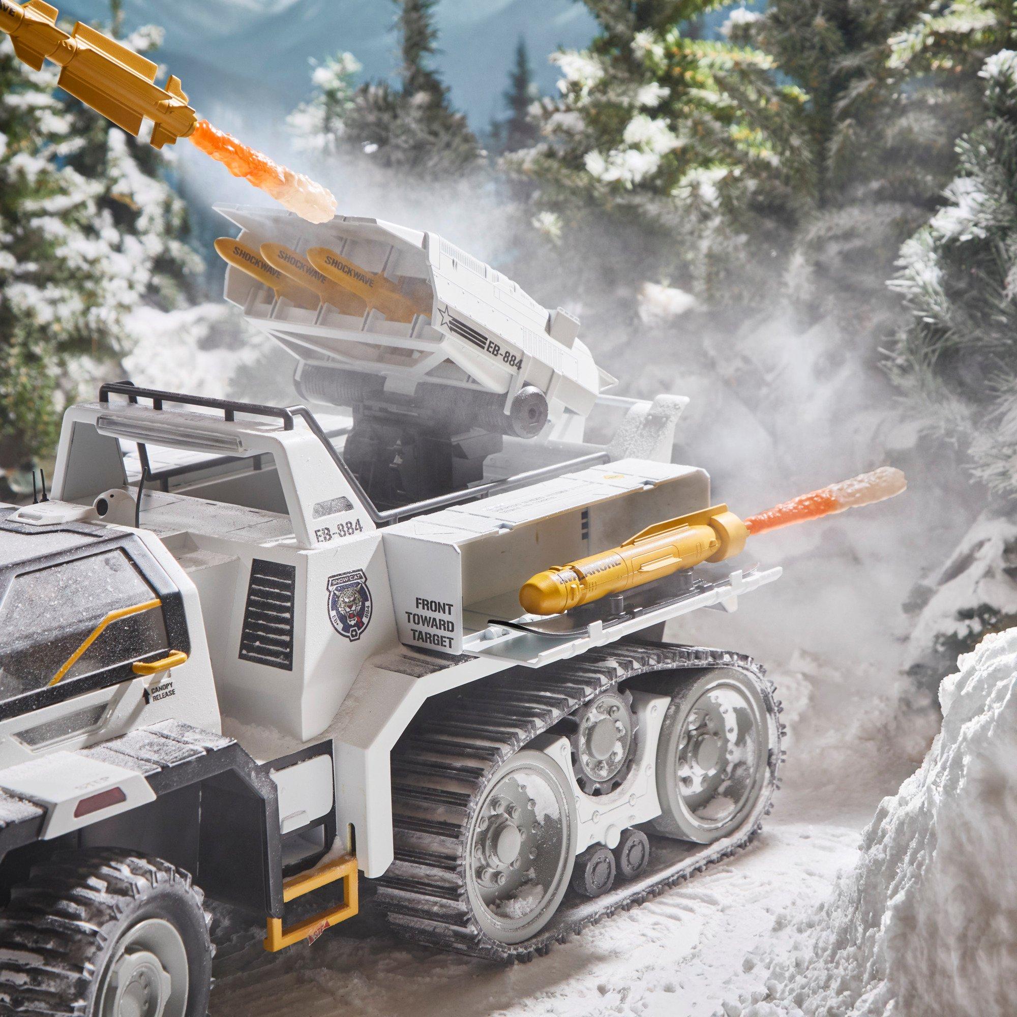 G.I. Joe Classified Series Snow C.A.T. (Combat All-Terrain) Vehicle With Farley "Frostbite" Seward Action Figure